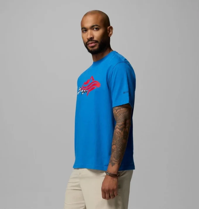 Herren-T-Shirt PFG™ Silver Bank Trout Mountain
