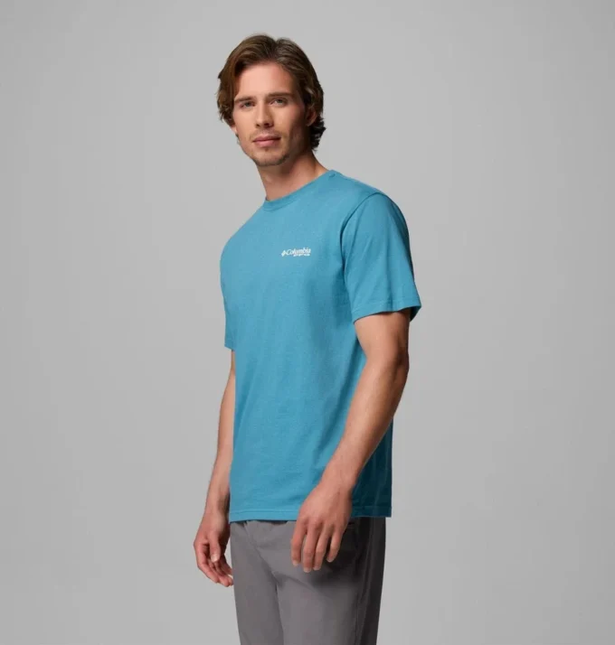 Herren-T-Shirt Ralfie Tarpon Br PFG mit kurzen Ärmeln