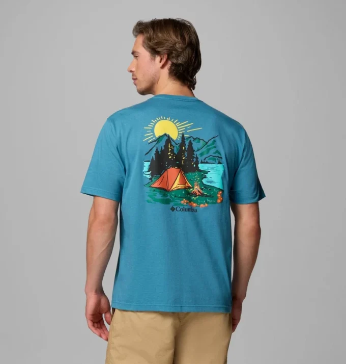 Herren-T-Shirt „Thistle CSC” mit kurzen Ärmeln