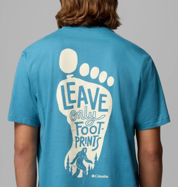 Herren-T-Shirt „Traces Sasquatch Br CSC” mit kurzen Ärmeln