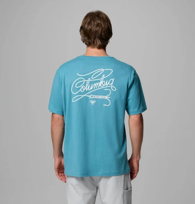 Herren-T-Shirt Trebcast PFG mit kurzen Ärmeln