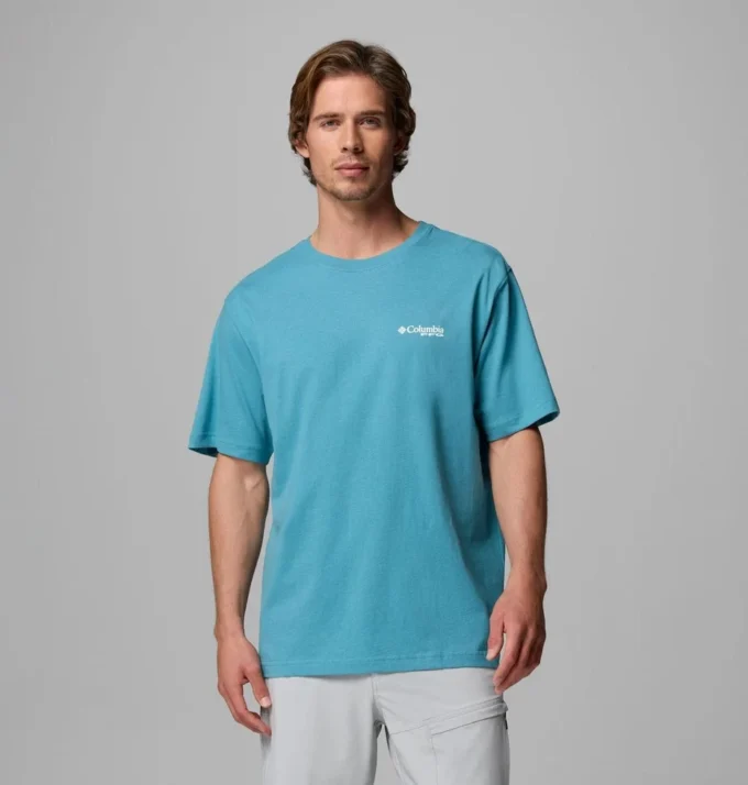 Herren-T-Shirt Trebcast PFG mit kurzen Ärmeln