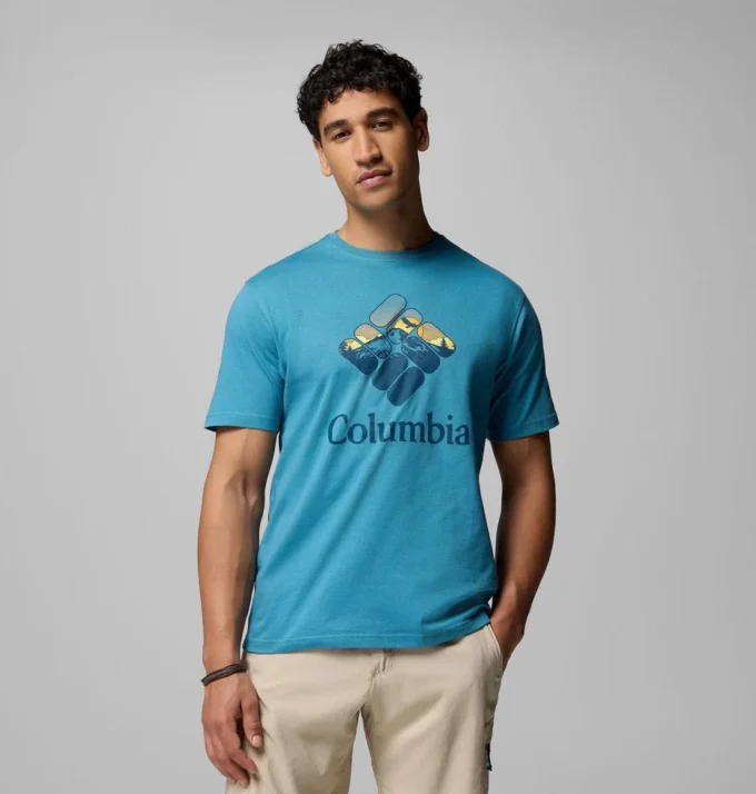 Herren-T-Shirt „Troy“ mit Grafik