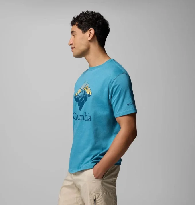 Herren-T-Shirt „Troy“ mit Grafik