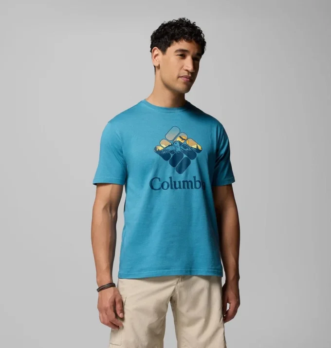 Herren-T-Shirt „Troy“ mit Grafik