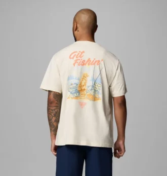 Herren-T-Shirt Waldo Dog PFG mit kurzen Ärmeln