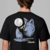 Herren-T-Shirt „Yodel Coyote CSC” mit kurzen Ärmeln