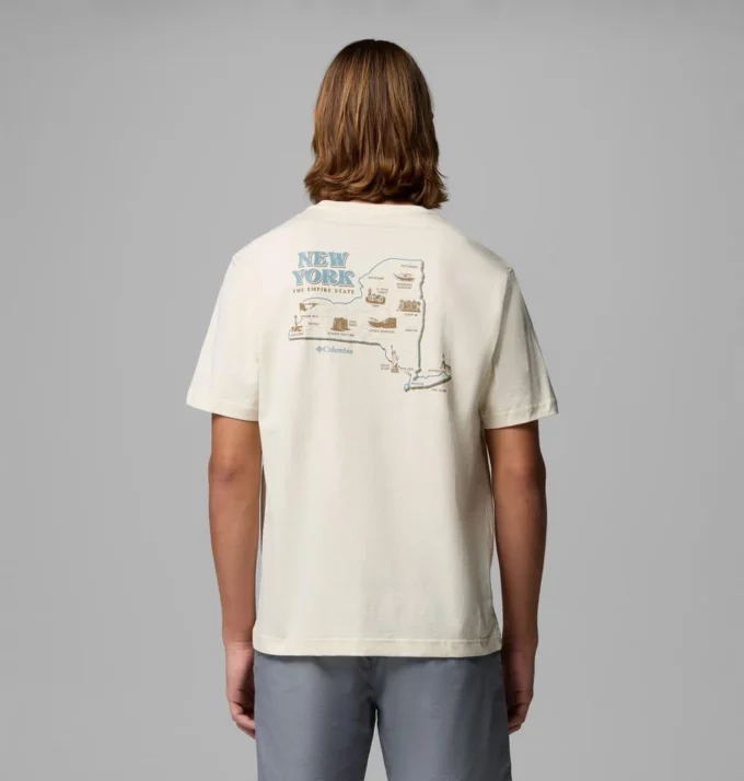 Herren-T-Shirt „Yorker NY CSC” mit kurzen Ärmeln