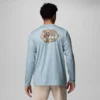 Herren Terminal Tackle PFG™ Border Hex Langarmhemd Herren Terminal Tackle PFG™ Border Hex Langarmhemd