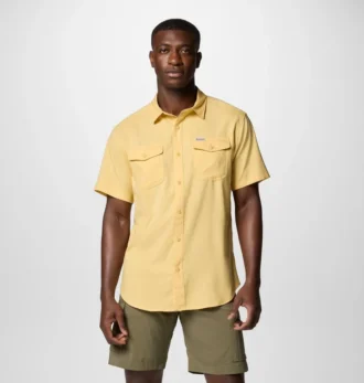 Herren Utilizer™ II einfarbiges Kurzarmhemd