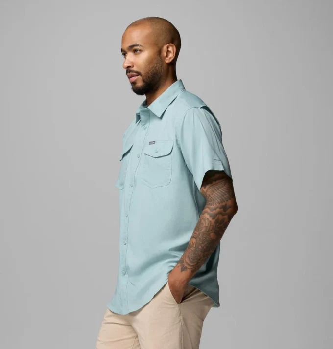 Herren Utilizer™ II Solid Kurzarmhemd – Lang Herren Utilizer™ II Solid Kurzarmhemd – Lang