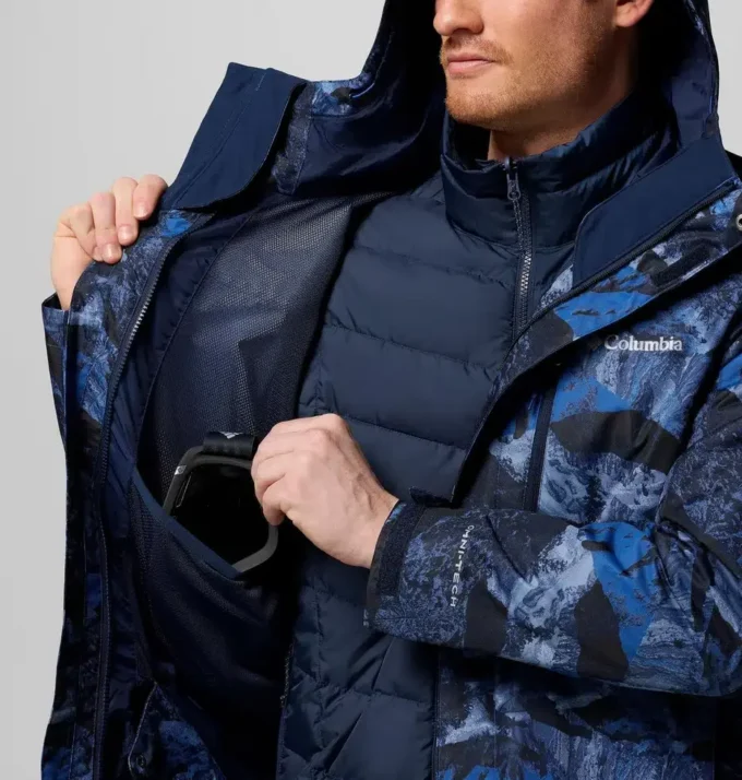 Herren Whirlibird V™ Printed Interchange Jacke