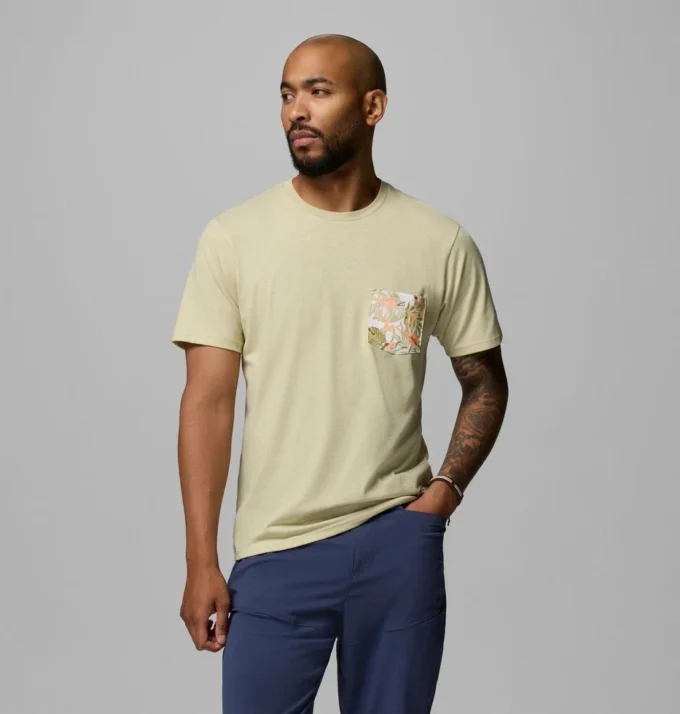 Herren Wild Cast™ Kurzarm-T-Shirt mit Tasche Herren Wild Cast™ Kurzarm-T-Shirt mit Tasche