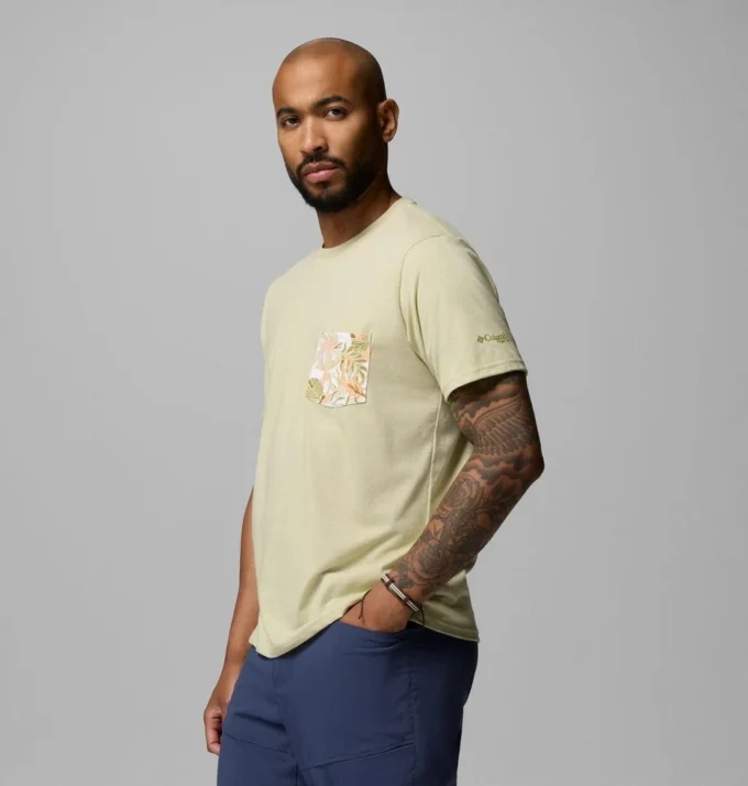 Herren Wild Cast™ Kurzarm-T-Shirt mit Tasche Herren Wild Cast™ Kurzarm-T-Shirt mit Tasche
