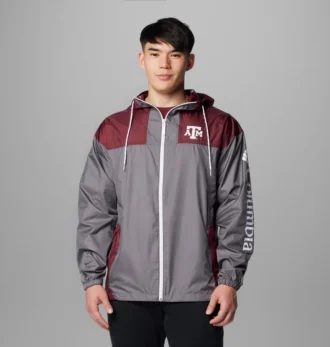 Herren-Windjacke Collegiate Flash Challenger™ II – Texas A&M