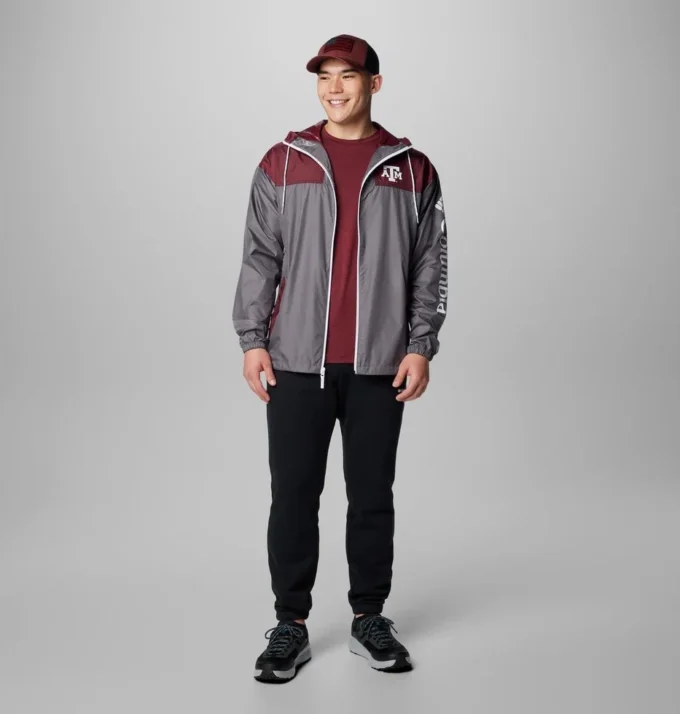 Herren-Windjacke Collegiate Flash Challenger™ II – Texas A&M