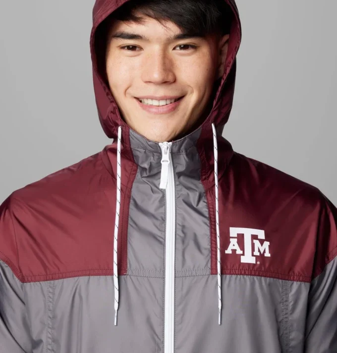 Herren-Windjacke Collegiate Flash Challenger™ II – Texas A&M