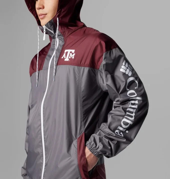 Herren-Windjacke Collegiate Flash Challenger™ II – Texas A&M