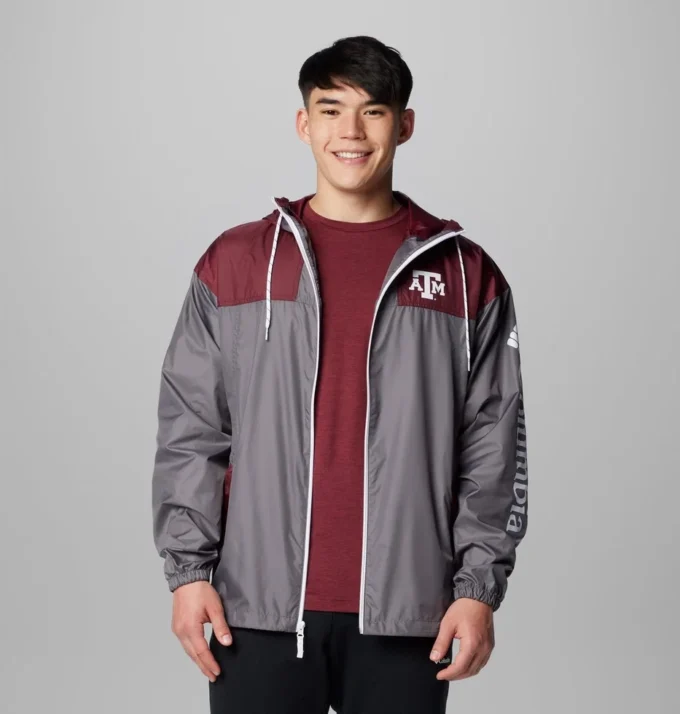 Herren-Windjacke Collegiate Flash Challenger™ II – Texas A&M