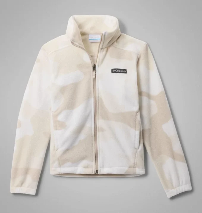 Jungen Castle Dale™ Fleecejacke mit durchgehendem Reißverschluss und Print