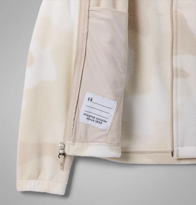 Jungen Castle Dale™ Fleecejacke mit durchgehendem Reißverschluss und Print