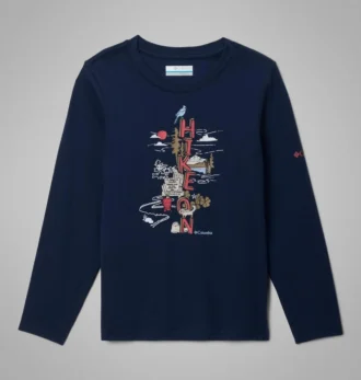 Jungen Dobson Pass™ Langarm-T-Shirt mit Grafik