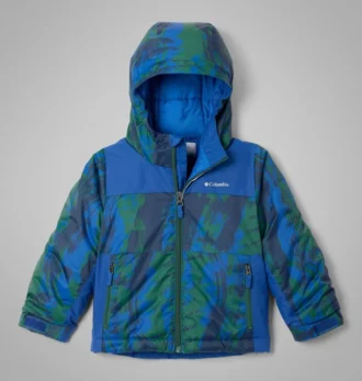 Jungen-Kleinkind Lightning Lift™ IV bedruckte Jacke