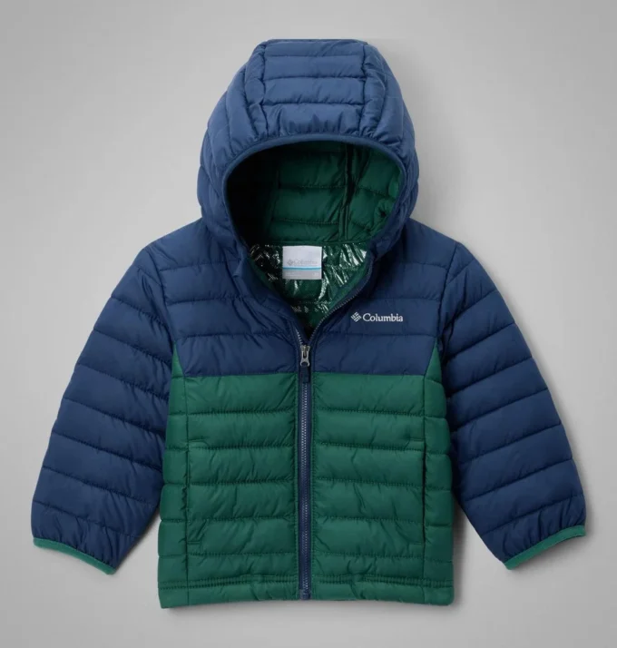 Jungen-Kleinkind Powder Lite™ II Kapuzenjacke