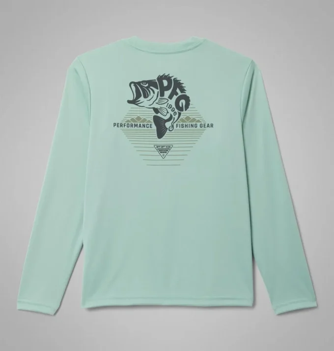 Jungen Terminal Tackle PFG™ Horizon Line Langarmhemd