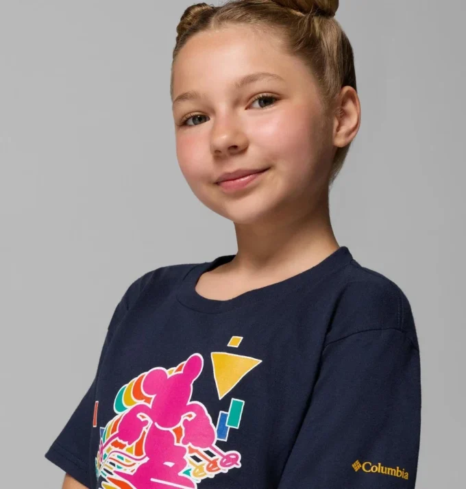 Kinder-T-Shirt CSC x Disney mit Grafik