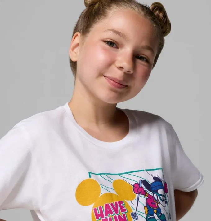 Kinder-T-Shirt CSC x Disney mit Grafik