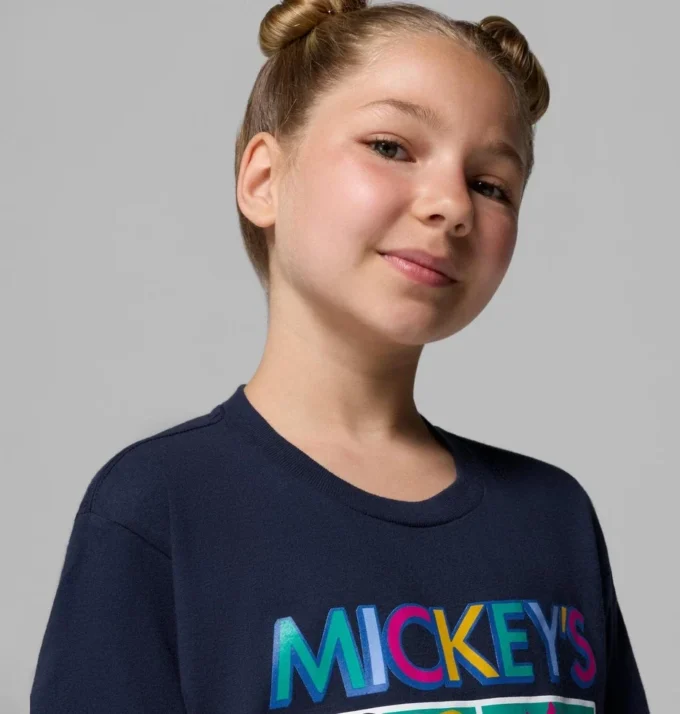 Kinder-T-Shirt CSC x Disney mit Grafik