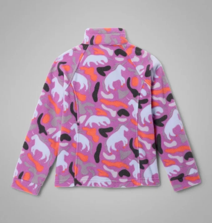 Mädchen Benton Springs™ II Fleecejacke mit Print