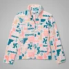 Mädchen-Fleecejacke Castle Dale™ mit Print und durchgehendem Reißverschluss