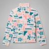 Mädchen-Fleecejacke Castle Dale™ mit Print und durchgehendem Reißverschluss