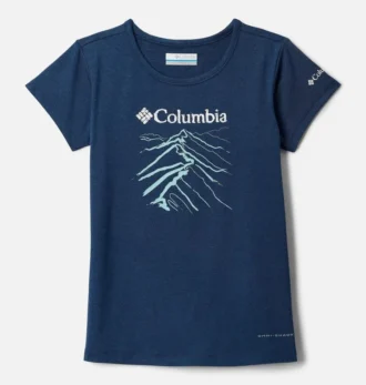 Mädchen Tech Trail™ Kurzarm-Shirt mit Grafik
