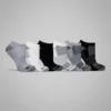 No-Show-Socken für Damen mit Piqué-Fußbett – 6er-Pack