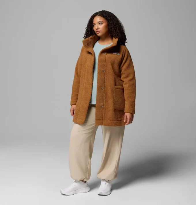 Panorama™ Lange Jacke für Damen – Übergrößen