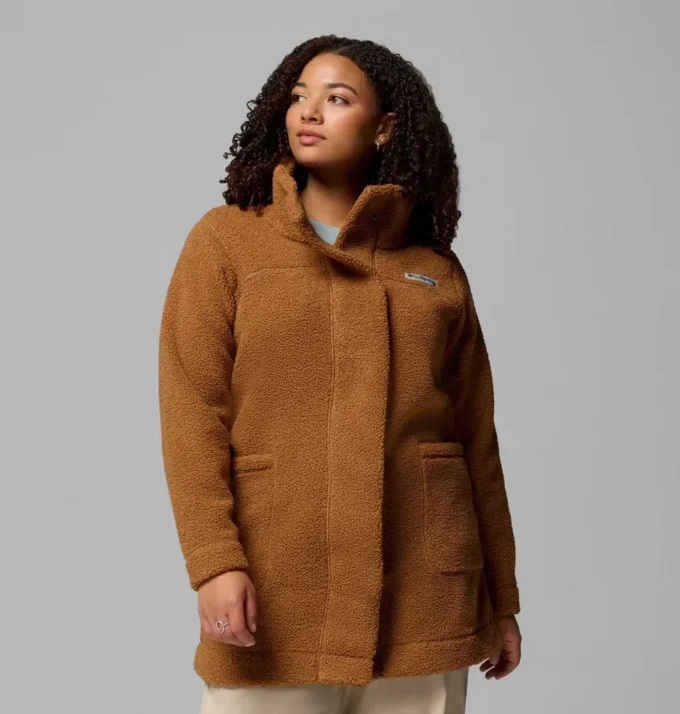 Panorama™ Lange Jacke für Damen – Übergrößen