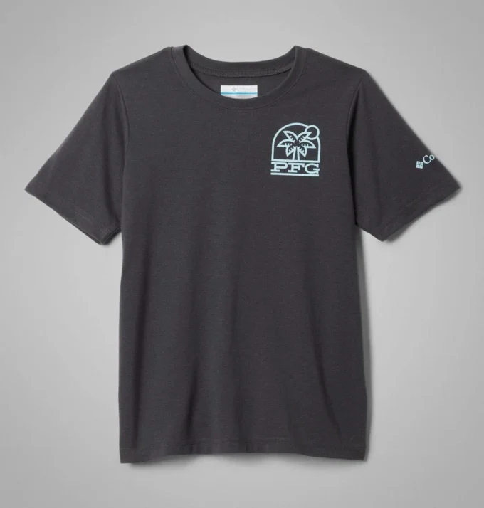 PFG™ Palm Waves Kurzarm-T-Shirt für Jungen