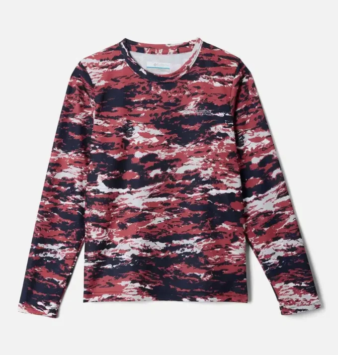 PFG Solar Stream™ Langarmhemd mit Print für Jungen