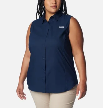 PFG Tamiami™ Ärmelloses Shirt für Damen – Übergrößen