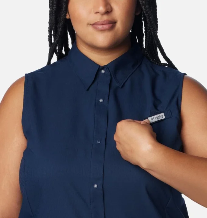 PFG Tamiami™ Ärmelloses Shirt für Damen – Übergrößen