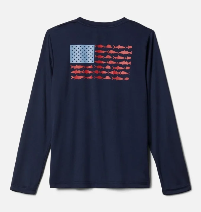 PFG Terminal Tackle™ Fish Flag Langarmshirt für Jungen PFG Terminal Tackle™ Fish Flag Langarmshirt für Jungen