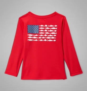 PFG Terminal Tackle™ Fish Flag Langarmshirt für Jungen im Kleinkindalter