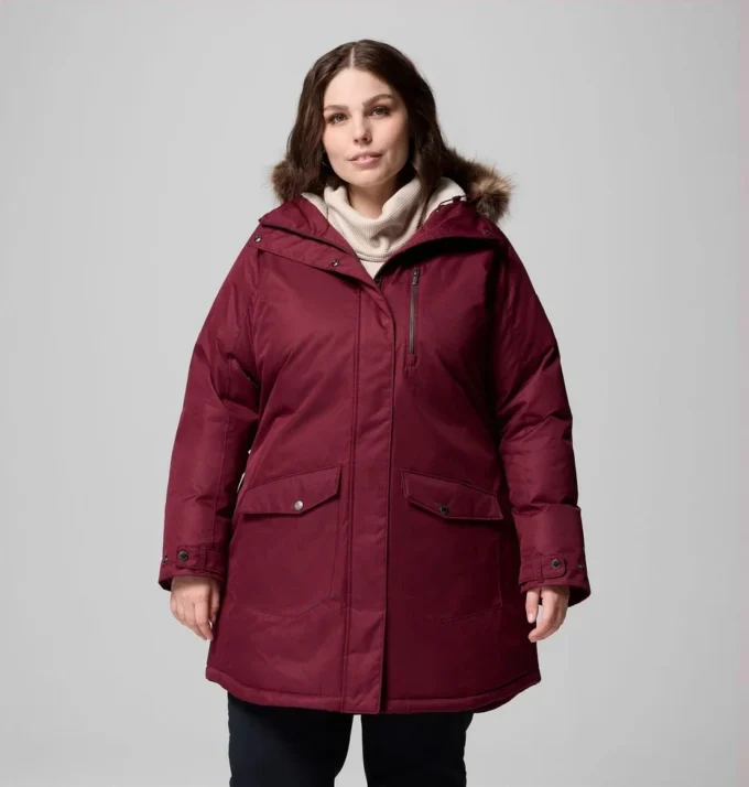 Suttle Mountain™ Lange Isolierte Jacke für Damen – Übergrößen