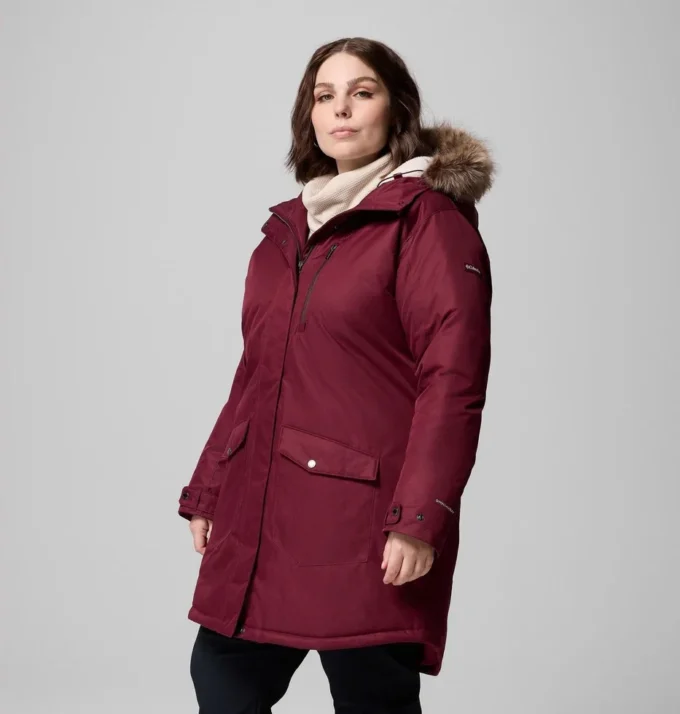 Suttle Mountain™ Lange Isolierte Jacke für Damen – Übergrößen