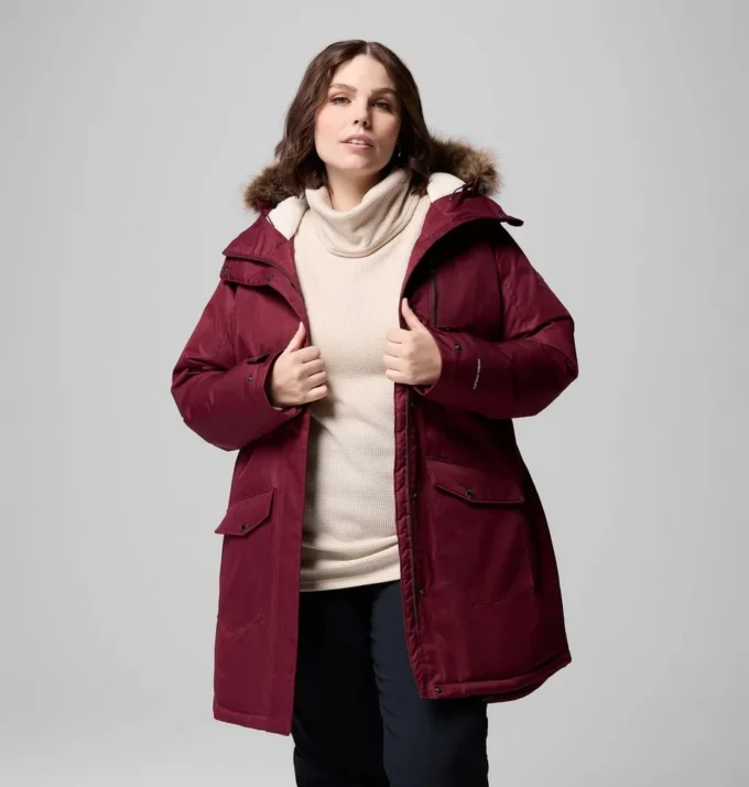 Suttle Mountain™ Lange Isolierte Jacke für Damen – Übergrößen