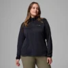 Women Essential Hike™ Grid Fleece Half Zip Jacket – Übergrößen Women Essential Hike™ Grid Fleece Half Zip Jacket – Übergrößen