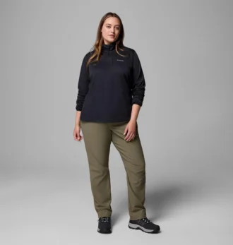 Women Essential Hike™ Grid Fleece Half Zip Jacket – Übergrößen